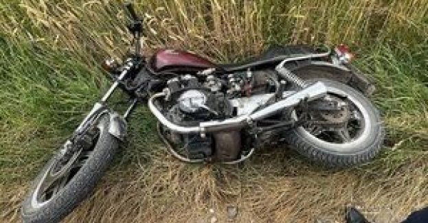 Pościg za motocyklistą... miał wiele powodów, by uciekać