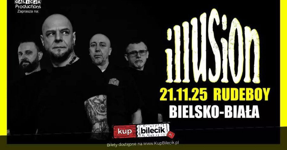 zdjęcie: koncert zespołu Illusion / kupbilecik24.pl / koncert zespołu Illusion