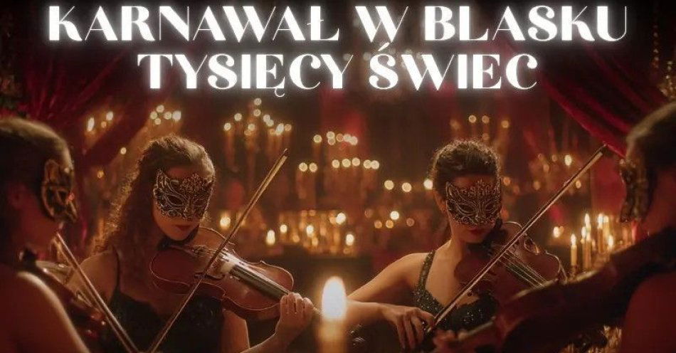 zdjęcie: Karnawał w blasku tysięcy świec: klasyka, tango i światowe przeboje / kupbilecik24.pl / Karnawał w blasku tysięcy świec: klasyka, tango i światowe przeboje