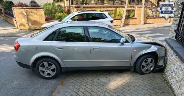 Miał naprawić auto, wjechał w ogrodzenie z prawie 3 promilami, drugi pijany kierowca chciał uciec Policji