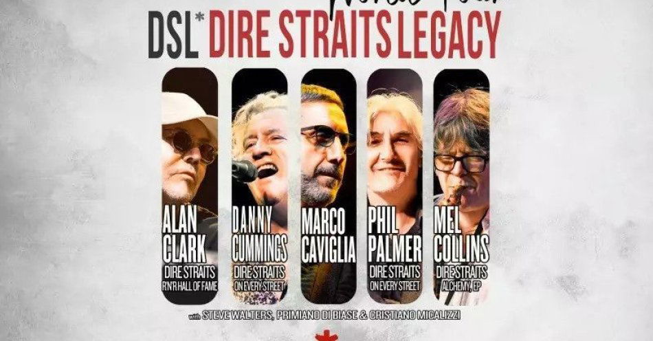 zdjęcie: DIRE STRAITS LEGACY powraca do Polski - aż pięć koncertów w kwietniu 2026! / kupbilecik24.pl / DIRE STRAITS LEGACY powraca do Polski - aż pięć koncertów w kwietniu 2026!