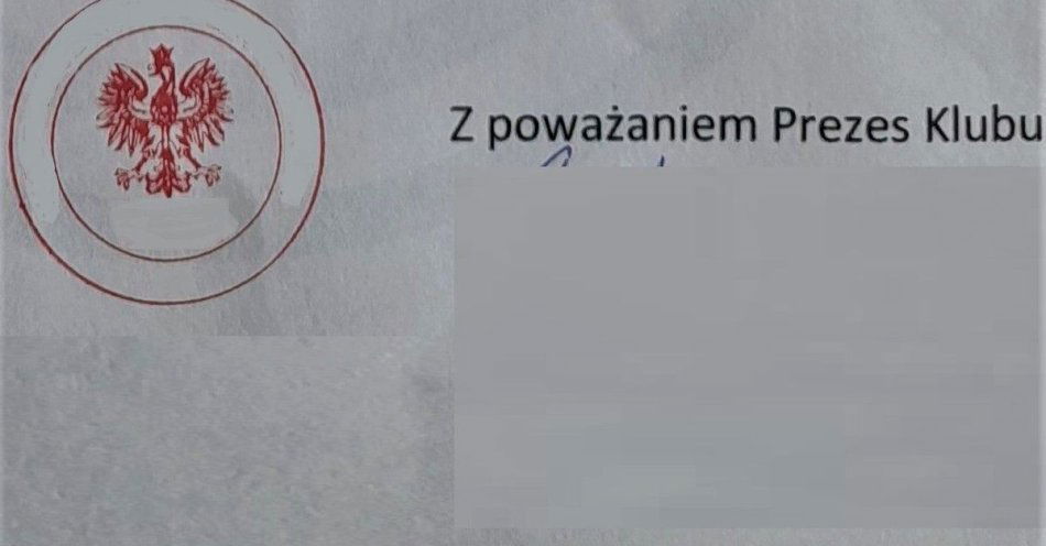 zdjęcie: Wniosek o ukaranie w Oświęcimiu za użycie pieczęci z orłem / fot. KMP w Oświęcimiu