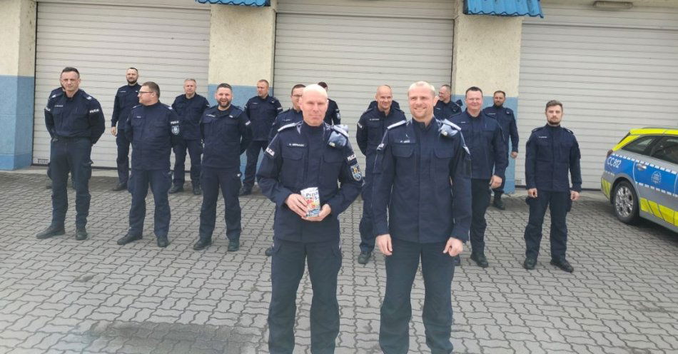 zdjęcie: Policjanci na pomoc Ignasiowi / fot. KPP Inowrocław