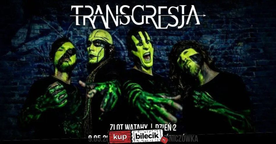 zdjęcie: TRANSGRESJA - X-lecie | Zlot Watahy Chorzów | Nowa płyta LIVE / kupbilecik24.pl / TRANSGRESJA - X-lecie | Zlot Watahy Chorzów | Nowa płyta LIVE