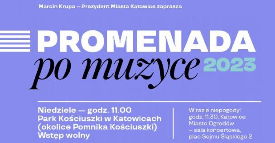 zdjęcie: Promenada po muzyce 2023 / fot. nadesłane