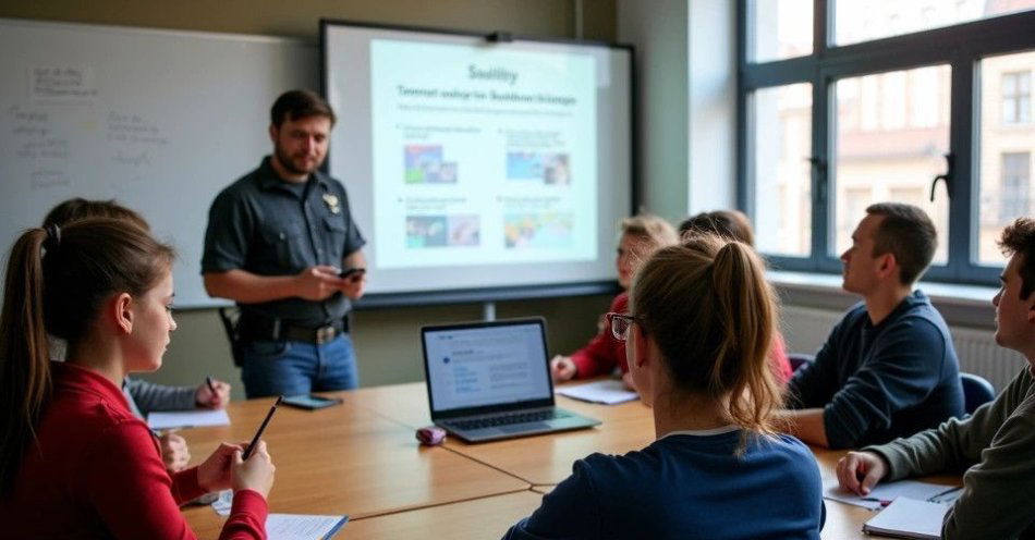 zdjęcie: Młodzież z Sadlinek o cyberzagrożeniach i przemocy / TM/ przykładowa ilustracja