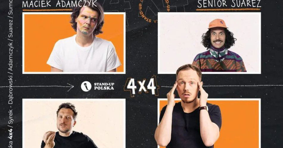 zdjęcie: 4x4 Syrek - Dąbrowski Adamczyk Suarez Sumowski / kupbilecik24.pl / 4x4 / Syrek - Dąbrowski / Adamczyk / Suarez / Sumowski