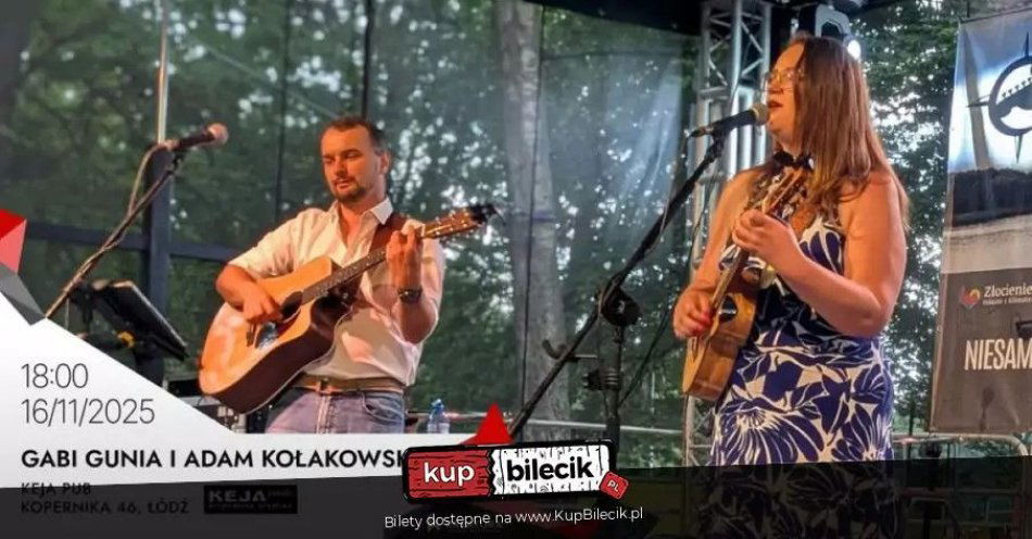 zdjęcie: Gabi Gunia i Adam Kołakowski - koncert (piosenka emocjonalna) / kupbilecik24.pl / Gabi Gunia i Adam Kołakowski - koncert (piosenka emocjonalna)