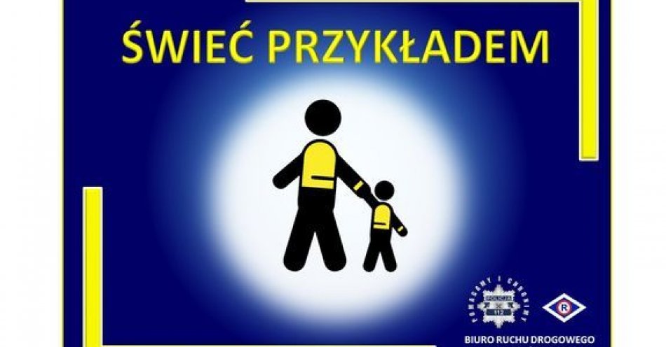 zdjęcie: Na jesienną aurę - nośmy odblaski! / fot. KPP w Jaworze