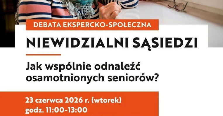 zdjęcie: Niewidzialni sąsiedzi. Jak pomóc samotnym seniorom? / fot. nadesłane