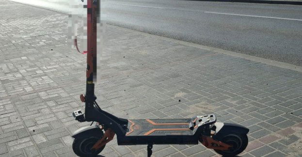 Nietrzeźwy na hulajnodze elektrycznej