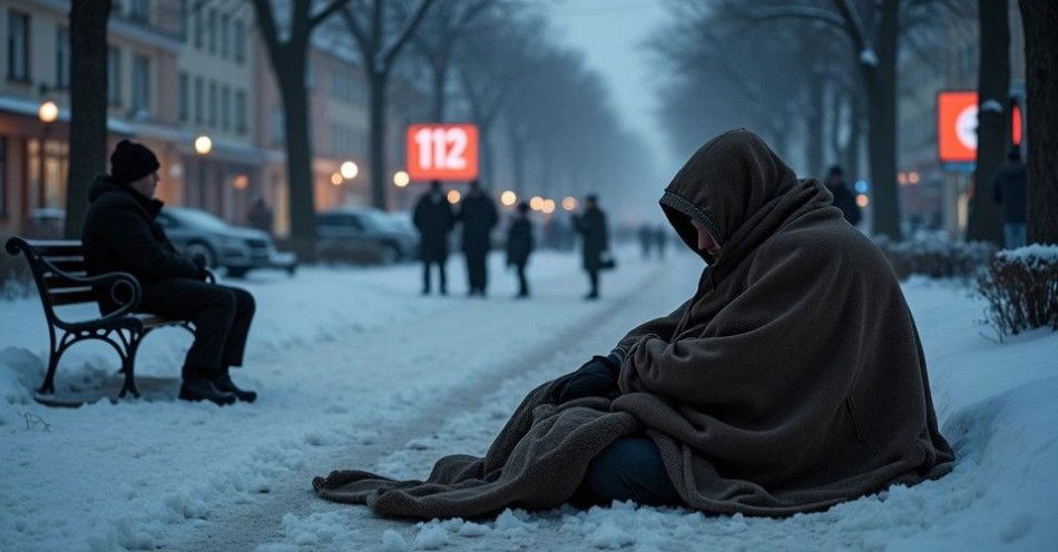 zdjęcie: Zaznacz zagrożenie na Mapie Zagrożeń i pomóż bezdomnym / TM/ przykładowa ilustracja