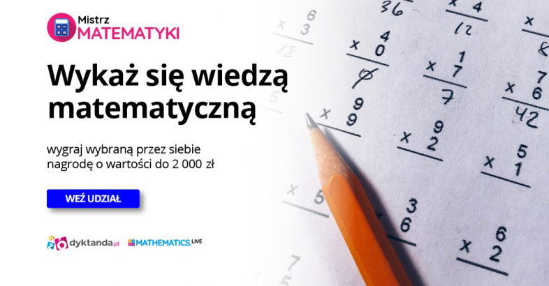 zdjęcie: Zostań mistrzem matematyki / fot. nadeslane