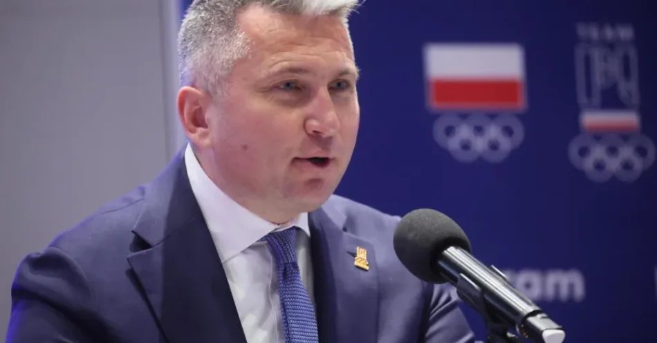 zdjęcie: WP: prezes PKOl Radosław Piesiewicz miał dostać od szefa Zondacrypto zegarek za 40 tys. euro / Warszawa, 14.05.2026. Prezes PKOL Radosław Piesiewicz podczas uroczystej gali 