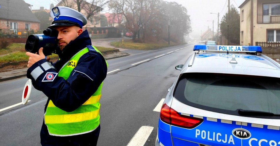 zdjęcie: Pędził przez miasto 104 km/h / fot. KPP w Tucholi