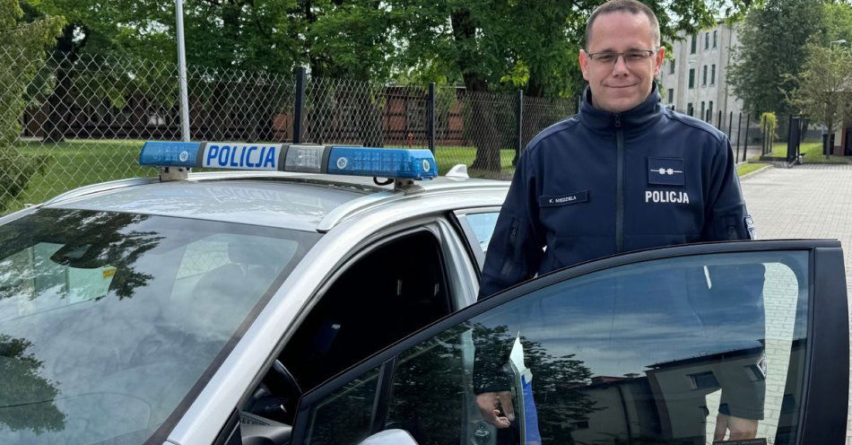 zdjęcie: Potrzebna była natychmiastowa reakcja. Dzielnicowy pomógł w szybkim dotarciu do szpitala / fot. KPP w Szczytnie