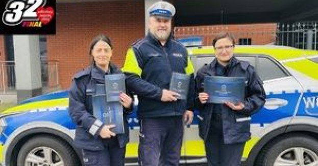 Stargardzcy policjanci grają z WOŚP