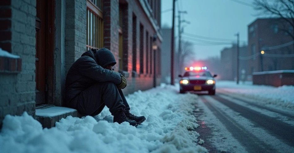 zdjęcie: Zimowe chłody zagrażają życiu Zadzwoń i uratuj czyjeś życie / TM/ przykładowa ilustracja