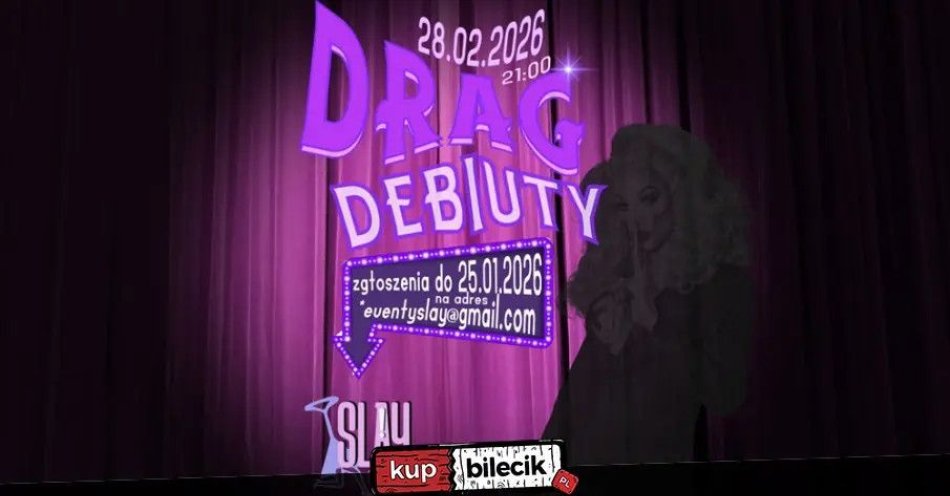 zdjęcie: Drag Debiuty / kupbilecik24.pl / DRAG DEBIUTY