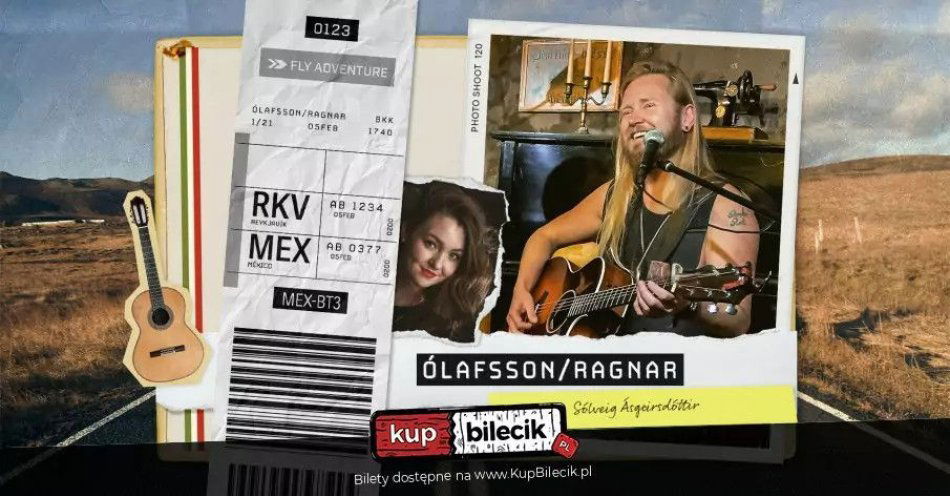 zdjęcie: Ragnar Ólafsson (Islandia) + Sólveig Ásgeirsdóttir Koncert / kupbilecik24.pl / Ragnar Ólafsson (Islandia) + Sólveig Ásgeirsdóttir | Koncert