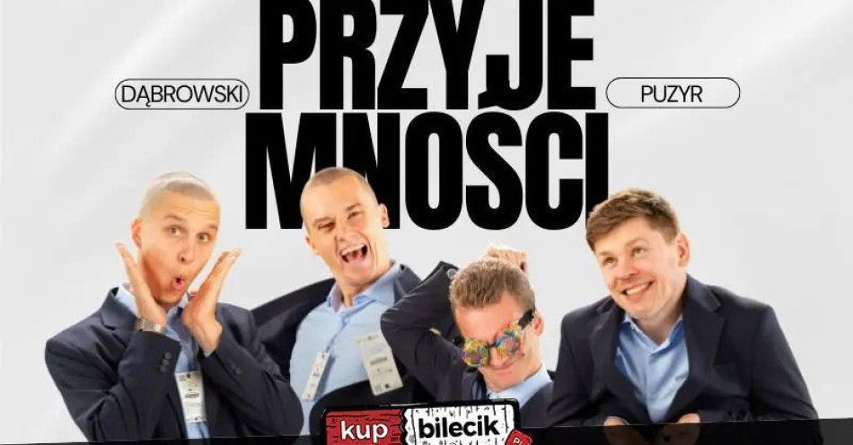 zdjęcie: Bartek Strusiński, Kuba Wu, Filip Puzyr i Kuba Dąbrowski komentują . / kupbilecik24.pl / Bartek Strusiński, Kuba Wu, Filip Puzyr i Kuba Dąbrowski komentują .