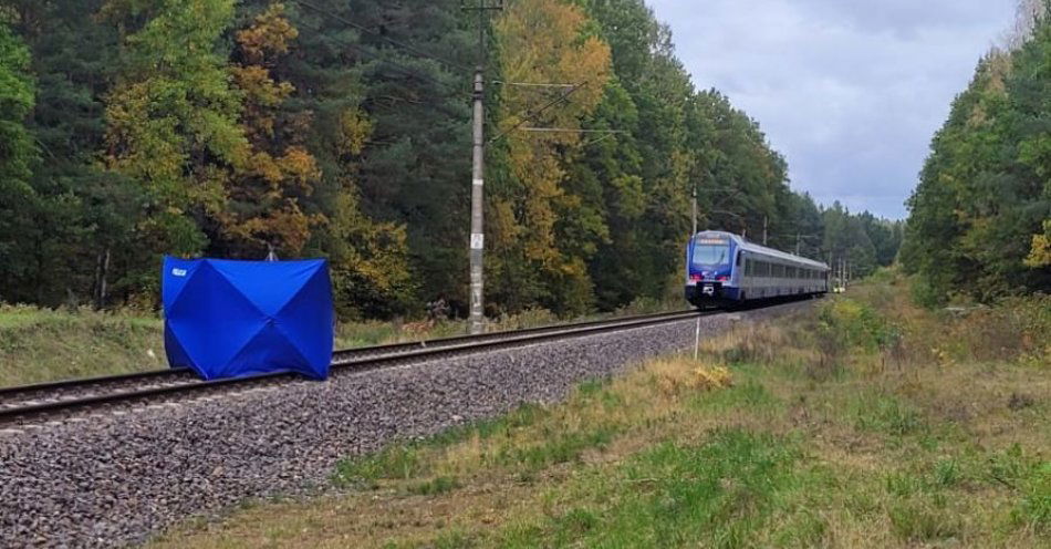 zdjęcie: Śmiertelne potrącenie na torach / fot. KMP w Olsztynie