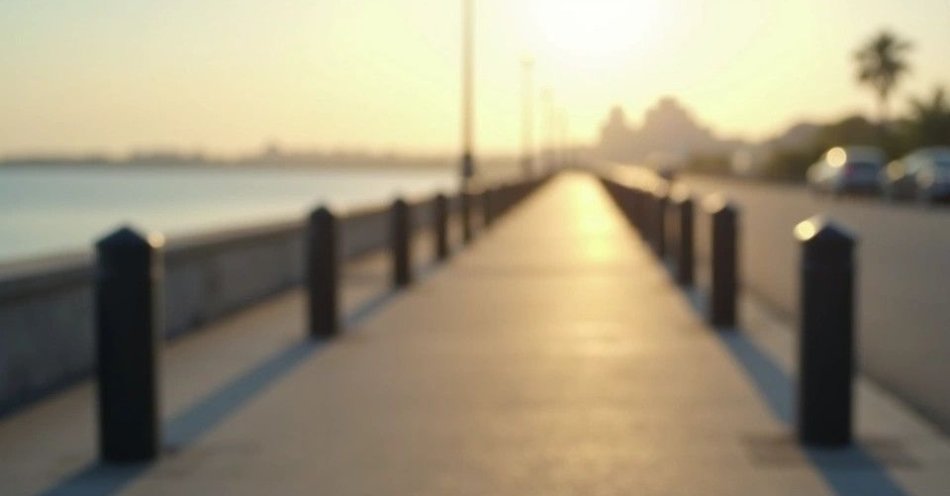 zdjęcie: Słupki zabezpieczą promenadę w Kołobrzegu. Miasto montuje blokady / Promenada w polskim mieście nadmorskim, słupki zabezpieczające przy ścieżce pieszej /TMAI