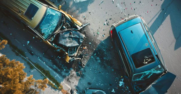 Kierowca pod wpływem amfetaminy spowodował wypadek; ranne dwie osoby