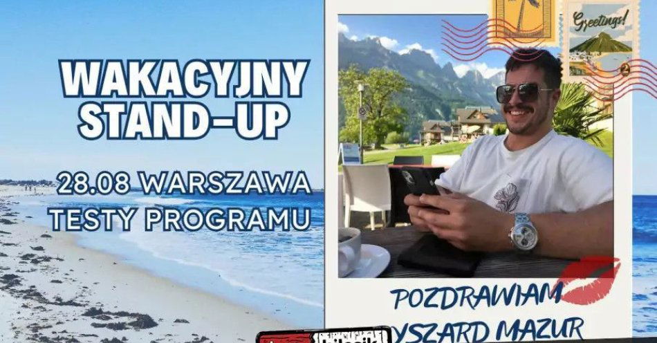 zdjęcie: Warszawa! Ryszard Mazur: Testy Programu / kupbilecik24.pl / Warszawa! Ryszard Mazur: Testy Programu
