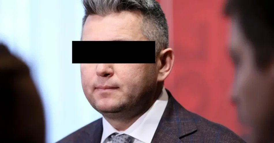 zdjęcie: Prokurator Generalny: dziś w ramach śledztwa ws. Zondacrypto zatrzymany został Radosław P. / Katowice , 02.03.2023. Prezes Polskiego Związku Koszykówki Radosław Piesiewicz podczas konferencji prasowej dot. mistrzostw Europy koszykarzy - Eurobasket 2025, 2 bm. w Katowicach. (zm/zkoc) PAP/Zbigniew Meissner