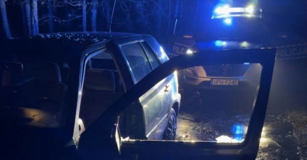 Myślał że zgubi radiowóz. Nie przewidział, że sam się zgubi w lesie