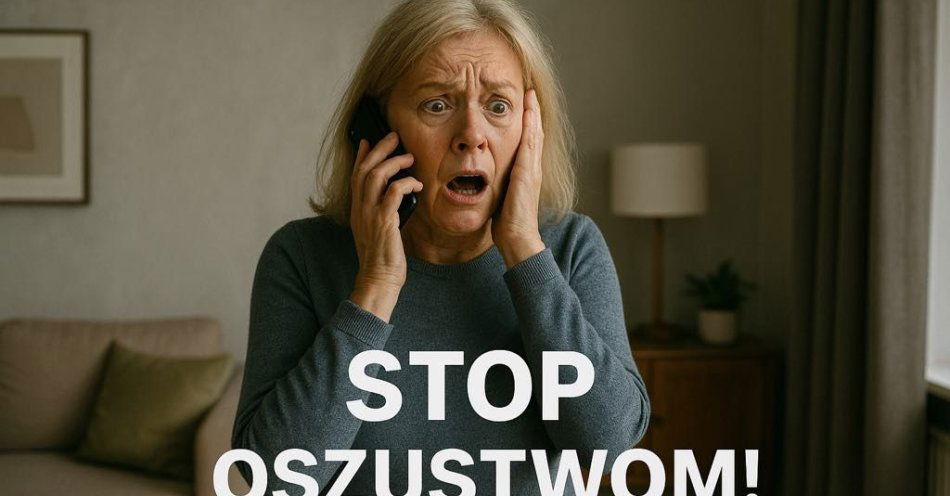 zdjęcie: Padła ofiarą oszustwa metodą na pracownika banku / fot. KMP Lublin