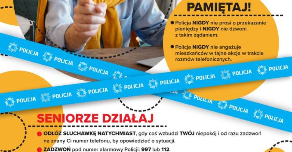 zdjęcie: Dzień Babci i Dziadka: jak chronić seniorów przed oszustami / fot. KMP w Gdyni