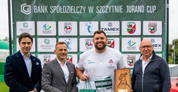 Konrad Bukowiecki triumfuje w Szczytnie. Zwycięstwo i rekord stadionu podczas Jurand Cup