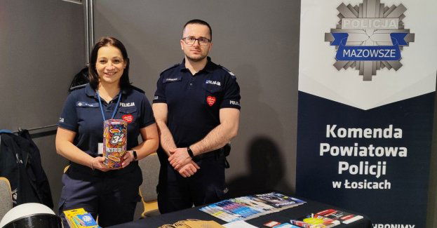Łosiccy policjanci grali z WOŚP