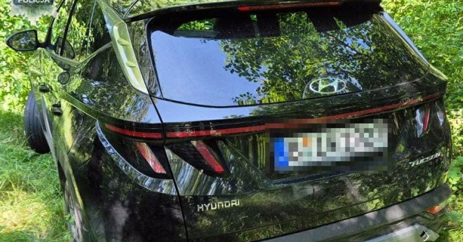 zdjęcie: Polkowiccy kryminalni odzyskali skradzionego hyundaia wartego 90 tys. zł / fot. KPP w Polkowicach