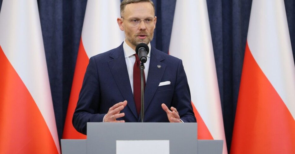 zdjęcie: Szef KPRP: w środę prezydent odebrał ślubowania od dwóch sędziów TK - Bentkowskiej i Szostka / Warszawa, 01.04.2026. Szef KPRP Zbigniew Bogucki na konferencji prasowej w Pałacu Prezydenckim w Warszawie, 1 bm. Zbigniew Bogucki poinformował o wszystkich szczegółach działań prezydenta Karola Nawrockiego wobec Trybunału Konstytucyjnego. Wcześniej do Pałacu Prezydenckiego zostało zaproszonych dwoje nowo wybranych przez Sejm sędziów TK. (sko) PAP/Paweł Supernak