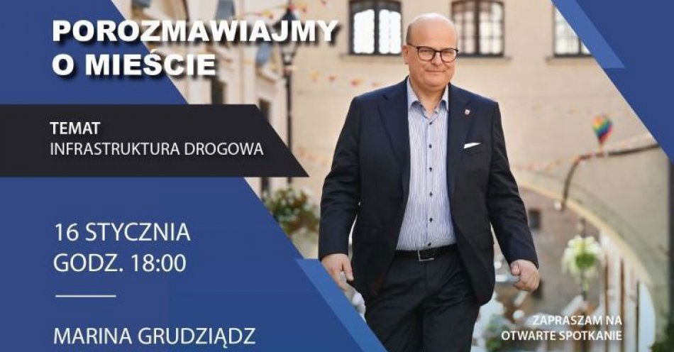 zdjęcie: Rozmowy na tematy drogowe / fot. UM Grudziądz