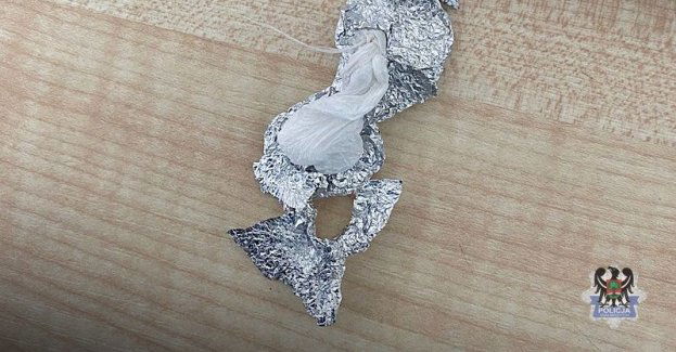 40-latek zatrzymany przez dzielnicowych z pierwszego komisariatu z amfetaminą