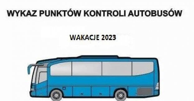 Informujemy, że od 1 czerwca w Świdnicy działa stały punkt kontroli autokarów!