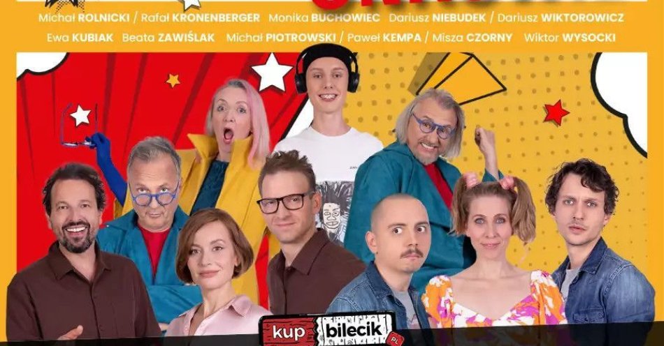 zdjęcie: gwiazdorska komedia / kupbilecik24.pl / gwiazdorska komedia