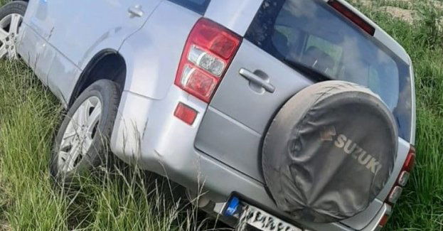 Miał ponad 2 promile, podróż zakończył w rowie