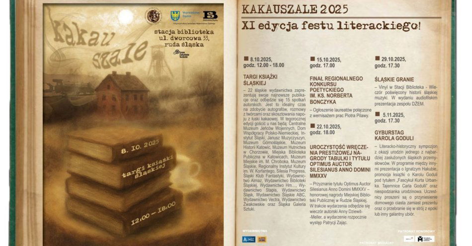 zdjęcie: XI Fest Literacki Kakauszale - święto śląskiej literatury i kultury / fot. nadesłane