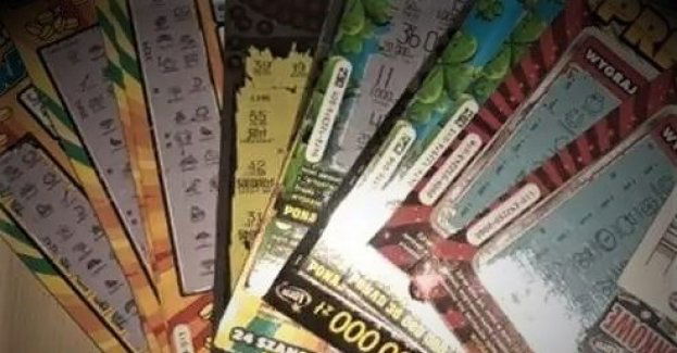 Policjanci zatrzymali mężczyznę, który kradł zdrapki