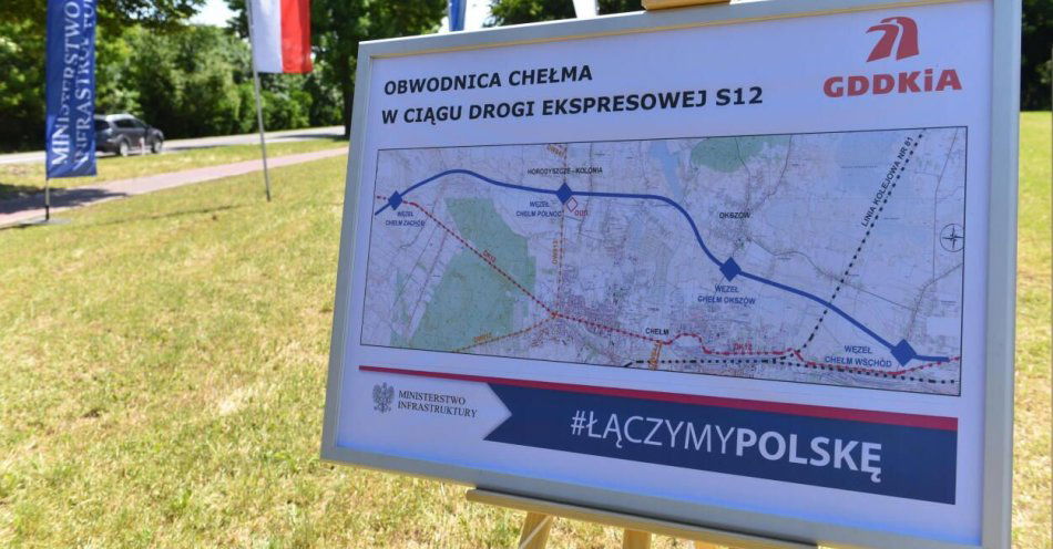 zdjęcie: Wykonawca chce więcej czasu na dokończenie obwodnicy Chełma / fot. PAP