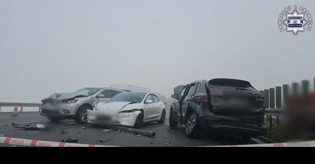 Karambol i pożar ciężarówki na A4. Dwie ofiary na odcinku strzeleckim