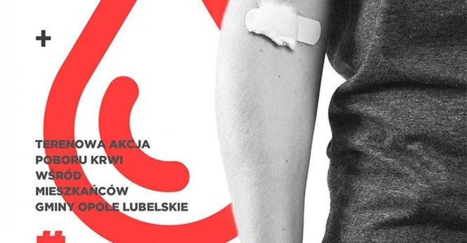 zdjęcie: Akcja honorowego oddawania krwi / fot. KPP Opole Lubelskie