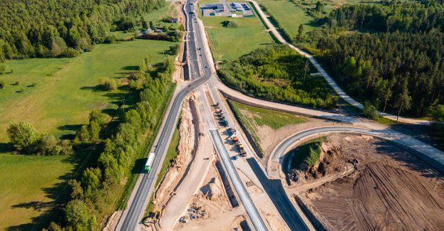 Odcinek nowej Zakopianki z Rdzawki do Nowego Targu będzie w pełni przejezdny w październiku