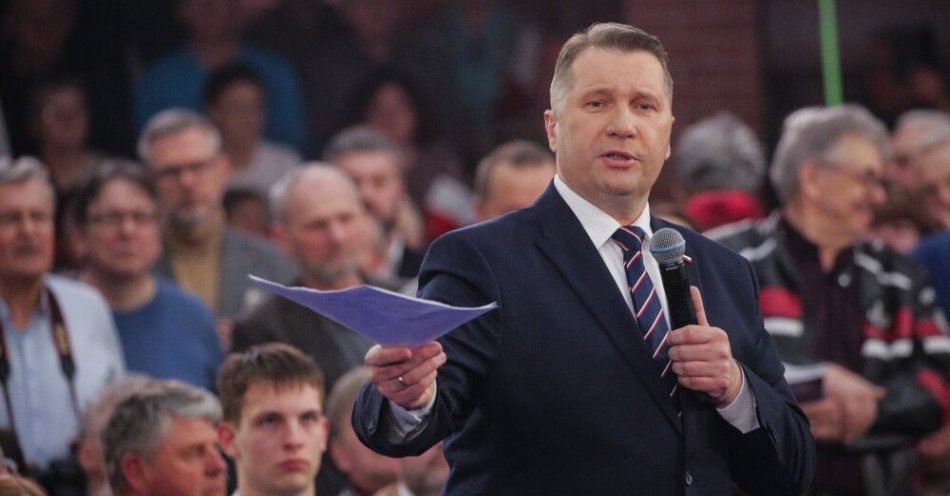 zdjęcie: Przemysław Czarnek: my będziemy promować dziecko, rodzinę / Iława, 10.03.2026. Wiceprezes PiS, kandydat na premiera 
Przemysław Czarnek podczas spotkania w Iławie, 10 bm. (mr) PAP/Tomasz Waszczuk