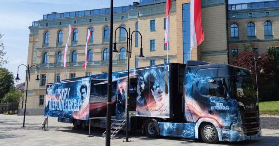 zdjęcie: Mobilne widowisko o historii Polski / fot. UM Grudziądz